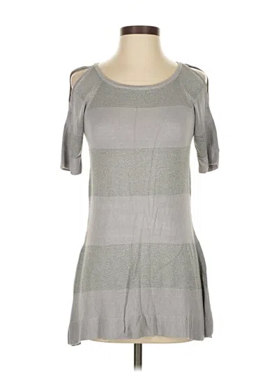 Pre-owned Armani Exchange Casual Dress In Gray
