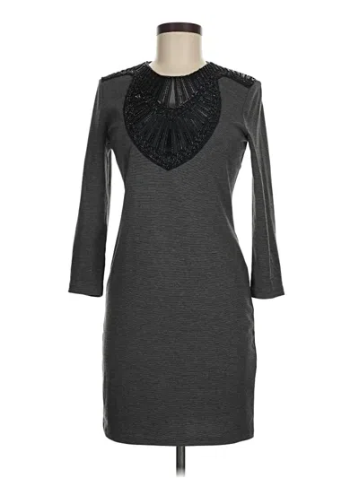 Pre-owned Armani Exchange Casual Dress In Gray