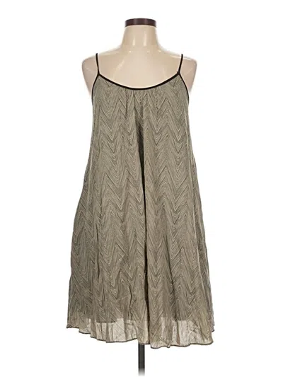 Pre-owned Armani Exchange Casual Dress In Gray