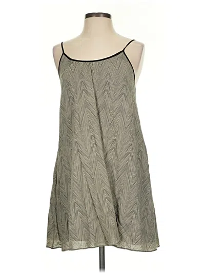 Pre-owned Armani Exchange Casual Dress In Gray