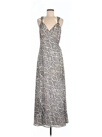 Pre-owned Armani Exchange Casual Dress In Gray