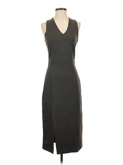 Pre-owned Armani Exchange Casual Dress In Gray