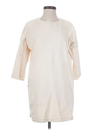 Pre-owned Armani Exchange Casual Dress In Ivory