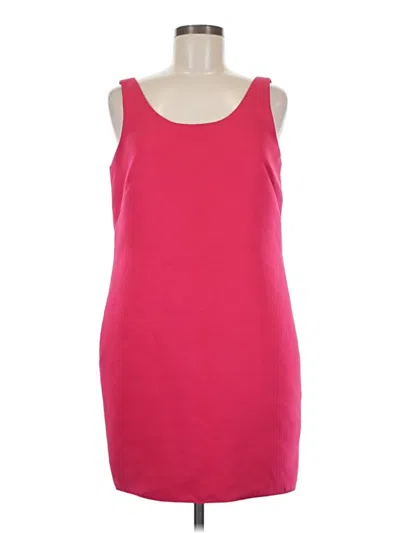Pre-owned Armani Exchange Casual Dress In Pink