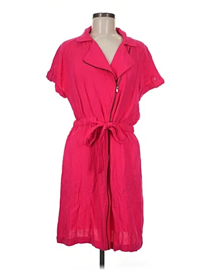 Pre-owned Armani Exchange Casual Dress In Pink