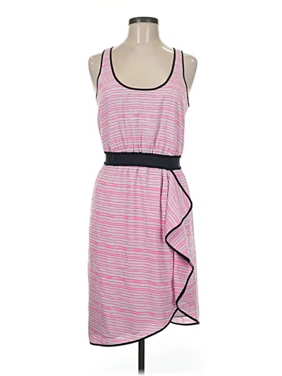 Pre-owned Armani Exchange Casual Dress In Pink