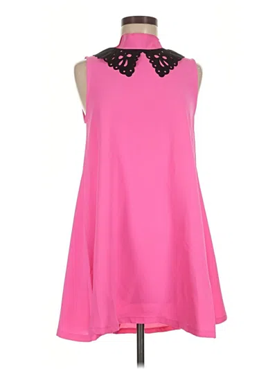 Pre-owned Armani Exchange Casual Dress In Pink