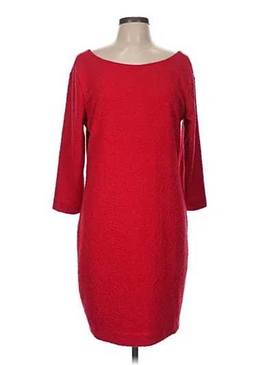 Pre-owned Armani Exchange Casual Dress In Red