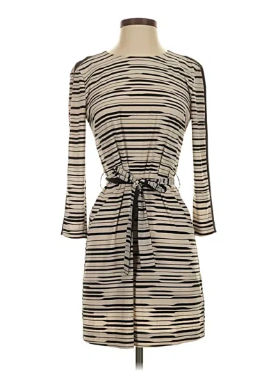 Pre-owned Armani Exchange Casual Dress In Tan