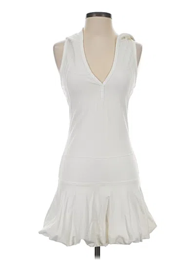 Pre-owned Armani Exchange Casual Dress In White