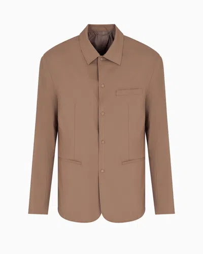 Armani Exchange Casual Jackets In Beige