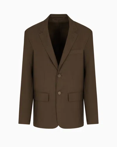 Armani Exchange Casual Jackets In Green