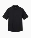 Armani Exchange Casual Shirts In Black