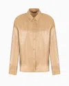Armani Exchange Casual Shirts In Beige