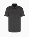 Armani Exchange Casual Shirts In Black