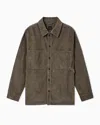Armani Exchange Casual Shirts In Brown