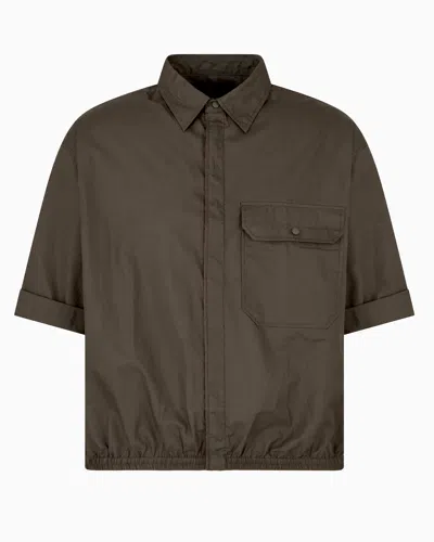 Armani Exchange Casual Shirts In Green