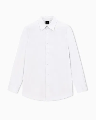 Armani Exchange Casual Shirts In White
