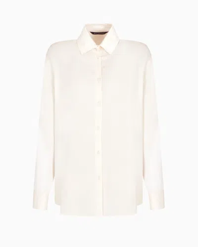 Armani Exchange Casual Shirts In White