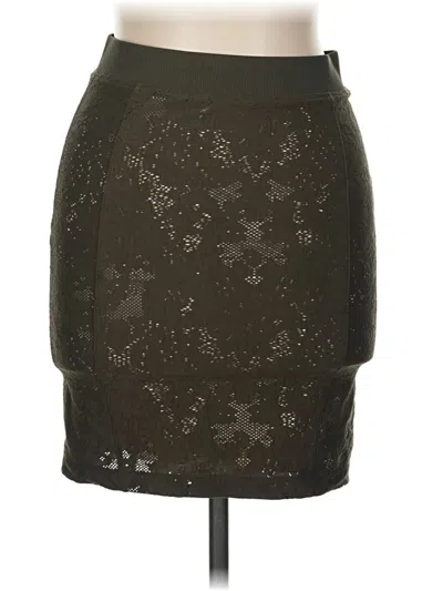 Pre-owned Armani Exchange Casual Skirt In Black