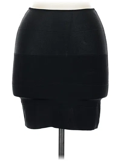 Pre-owned Armani Exchange Casual Skirt In Black