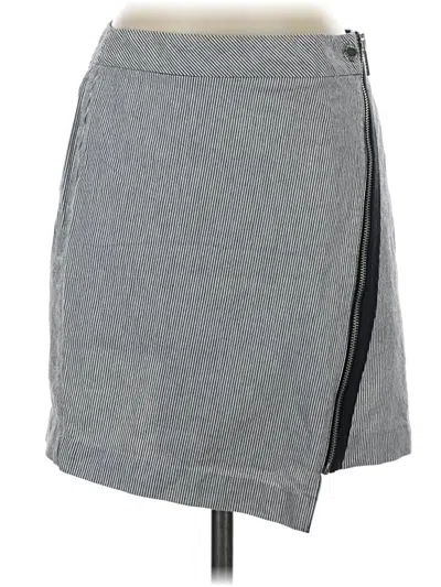 Pre-owned Armani Exchange Casual Skirt In Gray