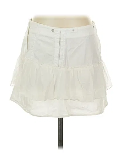 Pre-owned Armani Exchange Casual Skirt In White