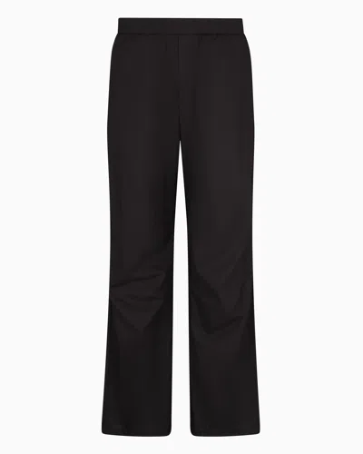 Armani Exchange Casual Trousers In Black