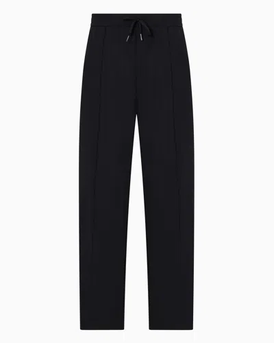 Armani Exchange Casual Trousers In Black