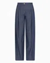 Armani Exchange Casual Trousers In Blue