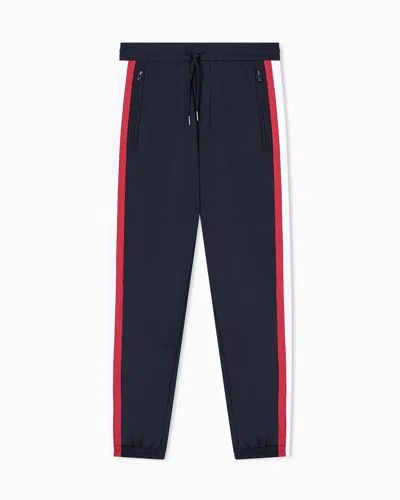 Armani Exchange Casual Trousers In Blue