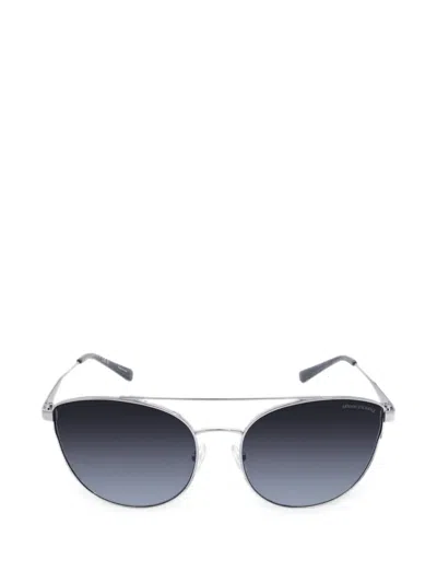 Armani Exchange Cat Eye-frame Sunglasses In Transparent
