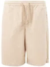 ARMANI EXCHANGE CHIC BEIGE ELASTIC WAIST SHORTS