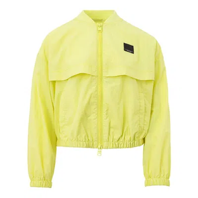 Armani Exchange Chic Polyamide Women's Jacket In Yellow