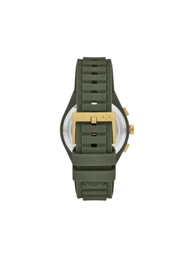 Armani Exchange Chronograph 44mm In Green
