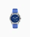 Armani Exchange Chronograph Blue Watch In Multicoloured