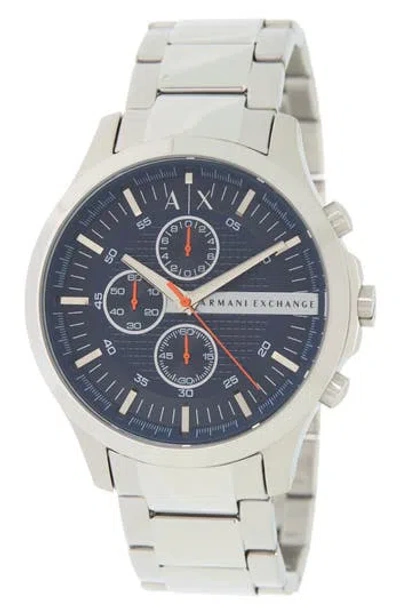 Armani Exchange Chronograph Bracelet Watch, 46mm