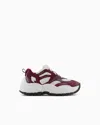 Armani Exchange Chunky Sneakers With Contrasting Inserts
