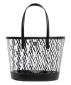 Armani Exchange Claire Bucket Bag In Black