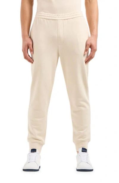 Armani Exchange Classic Cotton Joggers In Fog