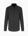 Armani Exchange Classic Shirts In Black