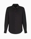Armani Exchange Classic Shirts In Black
