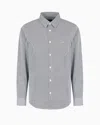 Armani Exchange Classic Shirts In Blue