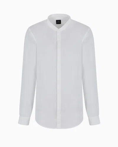 Armani Exchange Classic Shirts In White