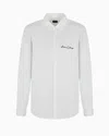 Armani Exchange Long-sleeved Shirt In White
