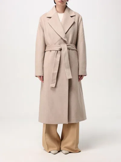Armani Exchange Coat  Woman Color Beige
