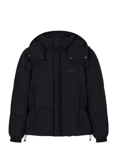 Armani Exchange Coats In Black