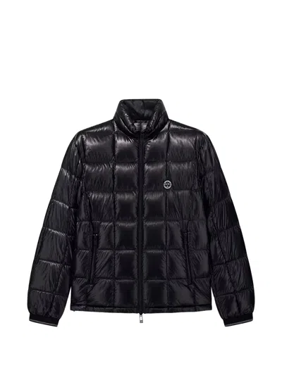 Armani Exchange Coats In Black