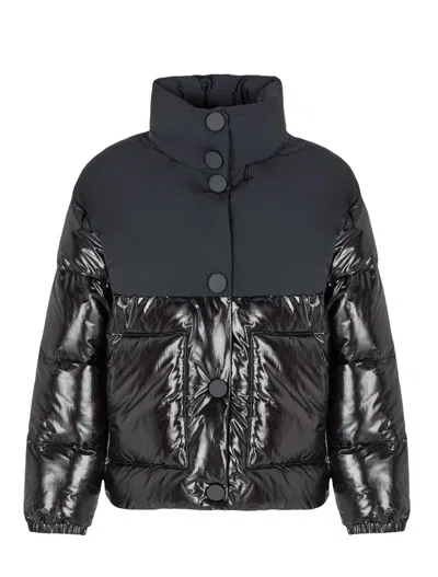 ARMANI EXCHANGE ARMANI EXCHANGE COATS BLACK