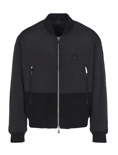 ARMANI EXCHANGE ARMANI EXCHANGE COATS BLACK